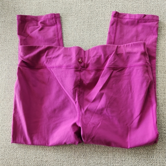 Prana Ashley Capri Legging Women Size XL Fuchsia Pink - Picture 5 of 5